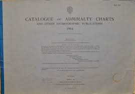 Catalogue Of Admiralty Charts Taunton England 1984