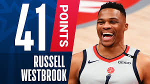 He also was a devoted fan and friend of kobe bryant, a lakers legend who he considered a mentor. Russell Westbrook Goes Off For 41 Pts 10 Reb 8 Ast In Thriller Against Brooklyn Youtube