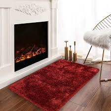 eve red accent rug 27x42