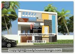 single house front elevation design