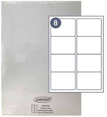 Label templates rome fontanacountryinn com. Free Template For Inerra Blank Labels 21 Per Sheet