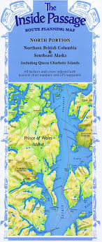 Bluewater Books Charts Inside Passage Map North