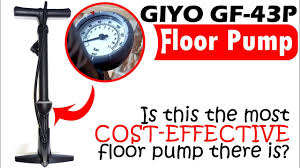 giyo gf 43p floor pump review