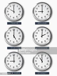 Digital Composite Clock On Wall