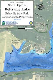 Water Depth Of Beltzville Lake Beltzville State Park Carbon