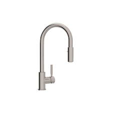 rohl modern lux single handle pull down