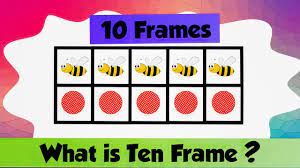 ten frames for kindergarten adding