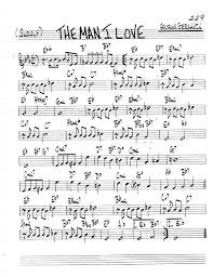 Practice Jazz Jazz Real Book Ii Page 229 The Man I Love