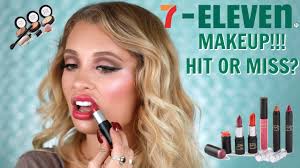 testing 7 eleven makeup line you