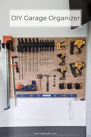 Easy Power Tool Organizer With Battery