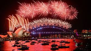 Fireworks bonanza in Sydney ...