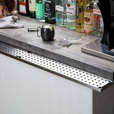 Stainless Steel Bar Drink Rail 48