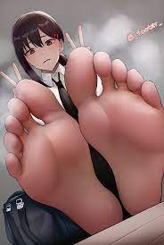 HD wallpaper: Kobeni (Chainsaw Man), anime girls, foot sole, foot fetishism  | Wallpaper Flare