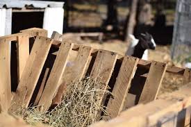 how to build a hay feeder for goats a