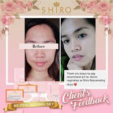 shiro rejuvenating set whitening anti