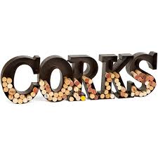 Corks Sign Cork Holder Is Wine Mounted