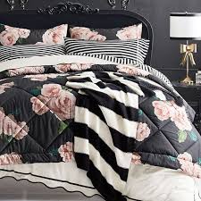black blush bed of roses girls