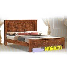 double queen size bed solid wood daf
