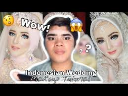 indonesian wedding makeup tutorial
