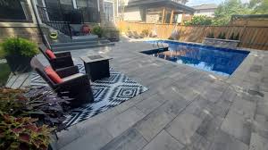 Backyard Patios With Interlocking Stone