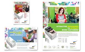 Printing Company Flyer Ad Template Design