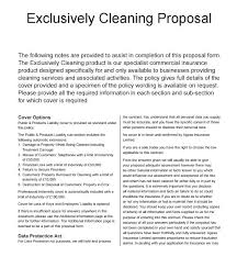 Sample Business Proposal Letter For Cleaning Services Proposal