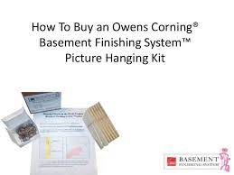 Owens Corning Basement Finishing System