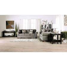 Graphite Sofa Set Idf 7750 2pc