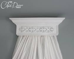 Bed Crown Canopy Crib Crown Unpainted