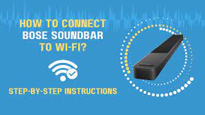 how to connect bose soundbar to wi fi