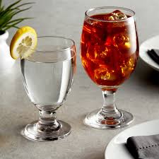 water goblet glass acopa 10 5 oz