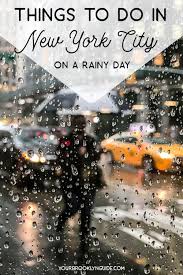 things to do in nyc on a rainy day