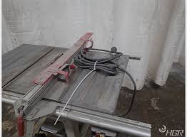 used ridgid table saw hgr industrial