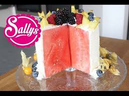 Immer auf den punkt gebracht. Galileo Wassermelonen Torte Obsttorte Fitness Torte No Bake Sallys Welt Fitness Galileo Obsttorte Sallys Torte W Baking Baking Life Fruit Recipes