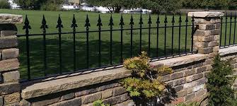 Wrought Iron Metal Garden Railing Fence
