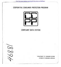 Cooperative Consumer Protection Program