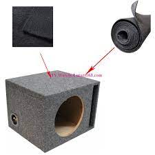 charcoal acoustic speaker box carpet