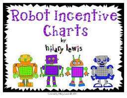 Robot Incentive Charts Freebie Classroom Freebies Sticker