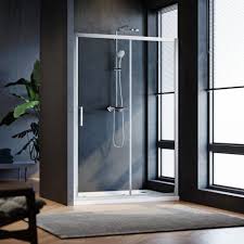 Elegant 1600x700mm Sliding Shower