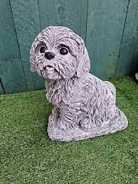 Shih Tzu Outdoor Garden Ornament Statue