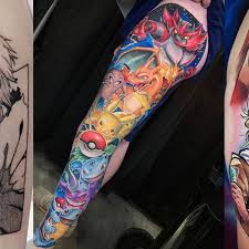 Check out our huge selection of airbrush stencils.; 100 Amazing Anime Tattoos Tattoo Ideas Artists And Models