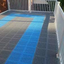 install outdoor tiles over wood decks