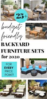 25 Budget Friendly Backyard Furnitue