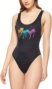 high leg one piece swimsuit at