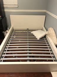 ikea full malm bed slats nightstand