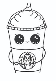 Design concept coloring pages for kids. Starbucks Coloring Pages To Print Activity Shelter