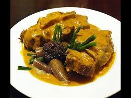 special pork belly kare kare with