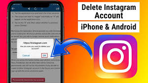 deactivate insram account or delete