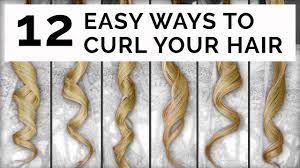 12 easy ways to curl your hair you