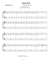 The piano notes are nothing but an easier version of traditional sheet music more suitable for beginner but also intermediate piano players. Jingle Bells Very Easy Piano By James Pierpont 1822 1893 Digital Sheet Music For Sheet Music Single Download Print S0 166603 Sheet Music Plus